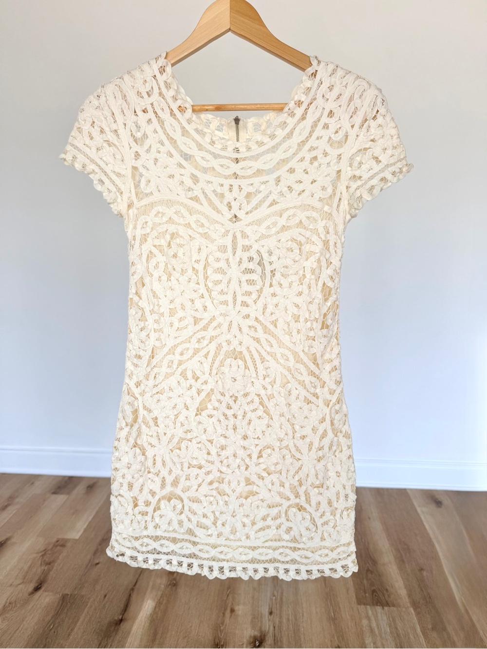 Sea New York Crochet Lace Mini Dress Size 4